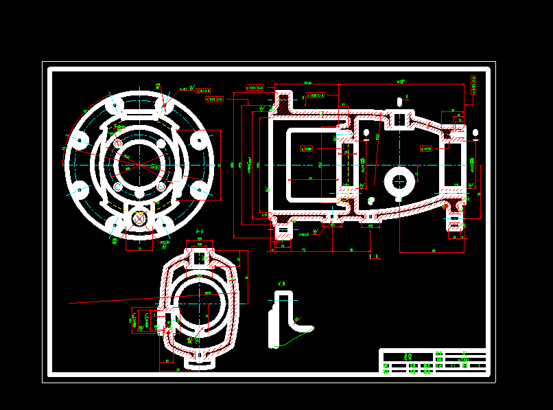 悬架铣右端小端面[CAD+论文]插图1