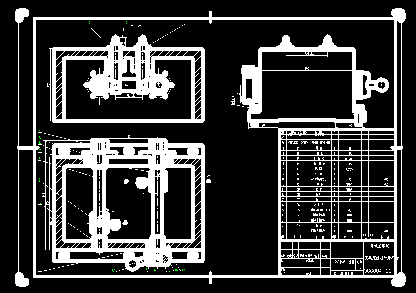 ZH1105气缸盖三面钻组合机床设计[CAD+论文]插图