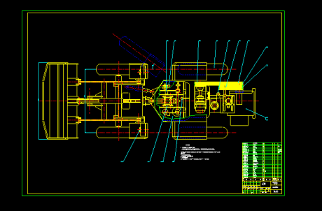 ZL05微型轮式装载机总体设计[CAD+论文]