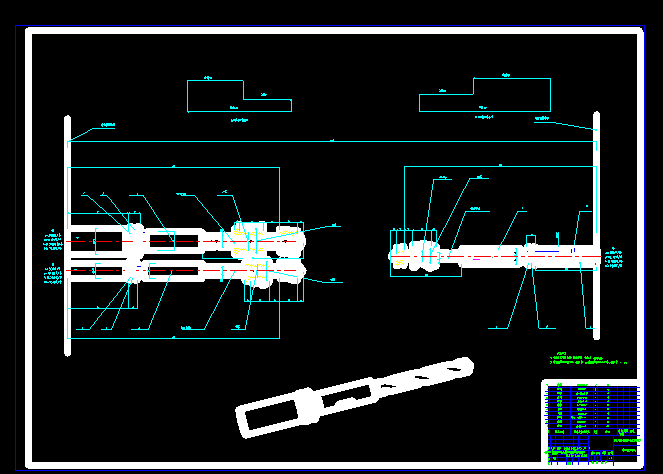 半轴壳体左右两面孔加工组合机床的总体设计[CAD+论文]插图