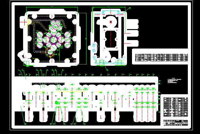 变速箱钻孔工位组合机床左多轴箱设计[CAD+论文]插图